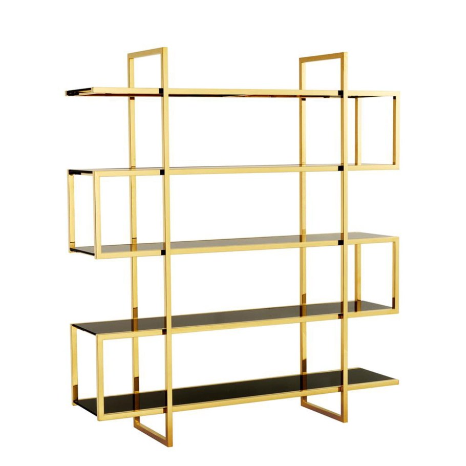 Полка бамбук металл