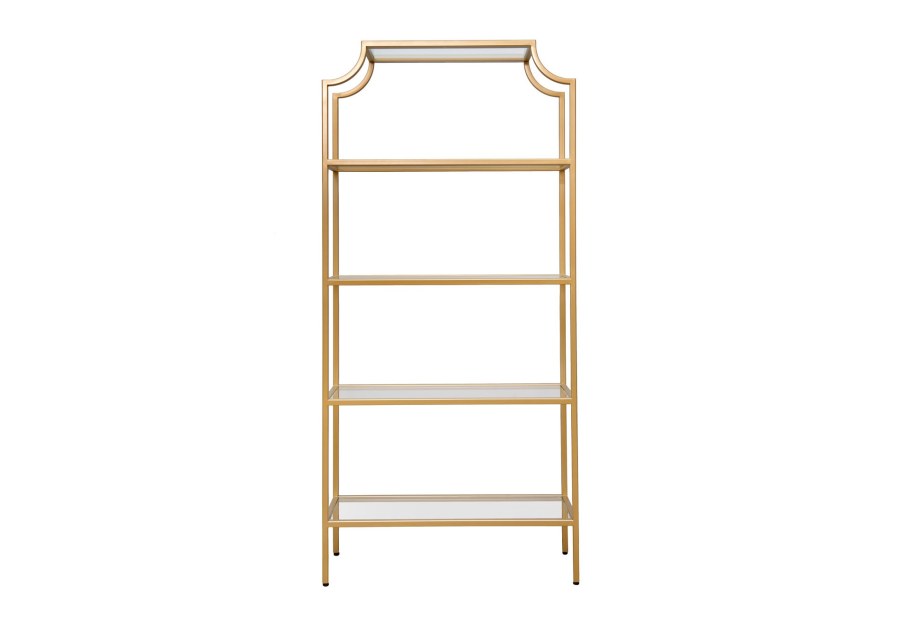 Стеллаж из металла золото