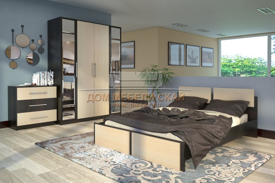 СТОЛЛАЙН гарнитур спальный