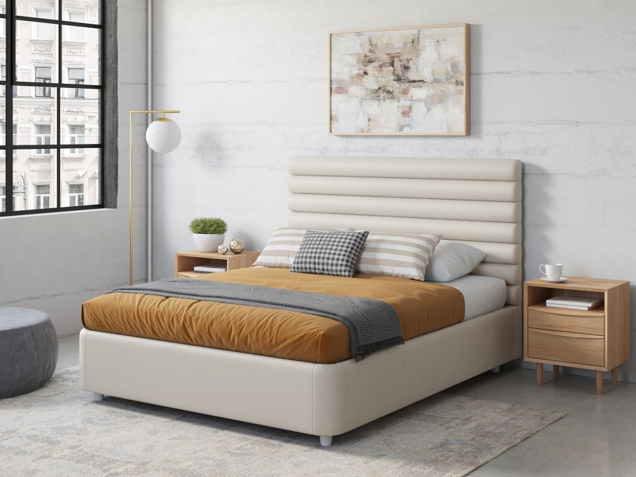 Видеоинчтруеция кровать Келли лазурит