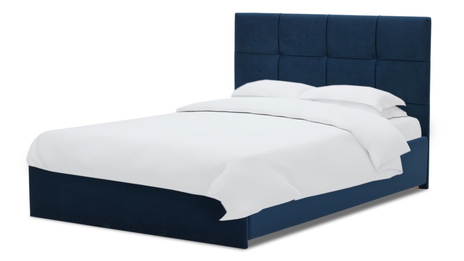 Кровать Келли 140 Ладья без механизма велюр