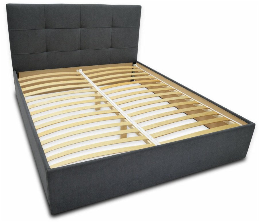 Кровать Келли 160, Ладья, без механизма, велюр arriva 02