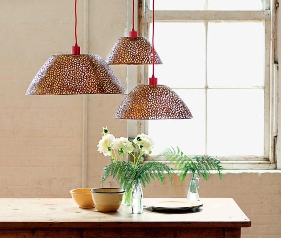 Абажур для кухни из подручных материалов