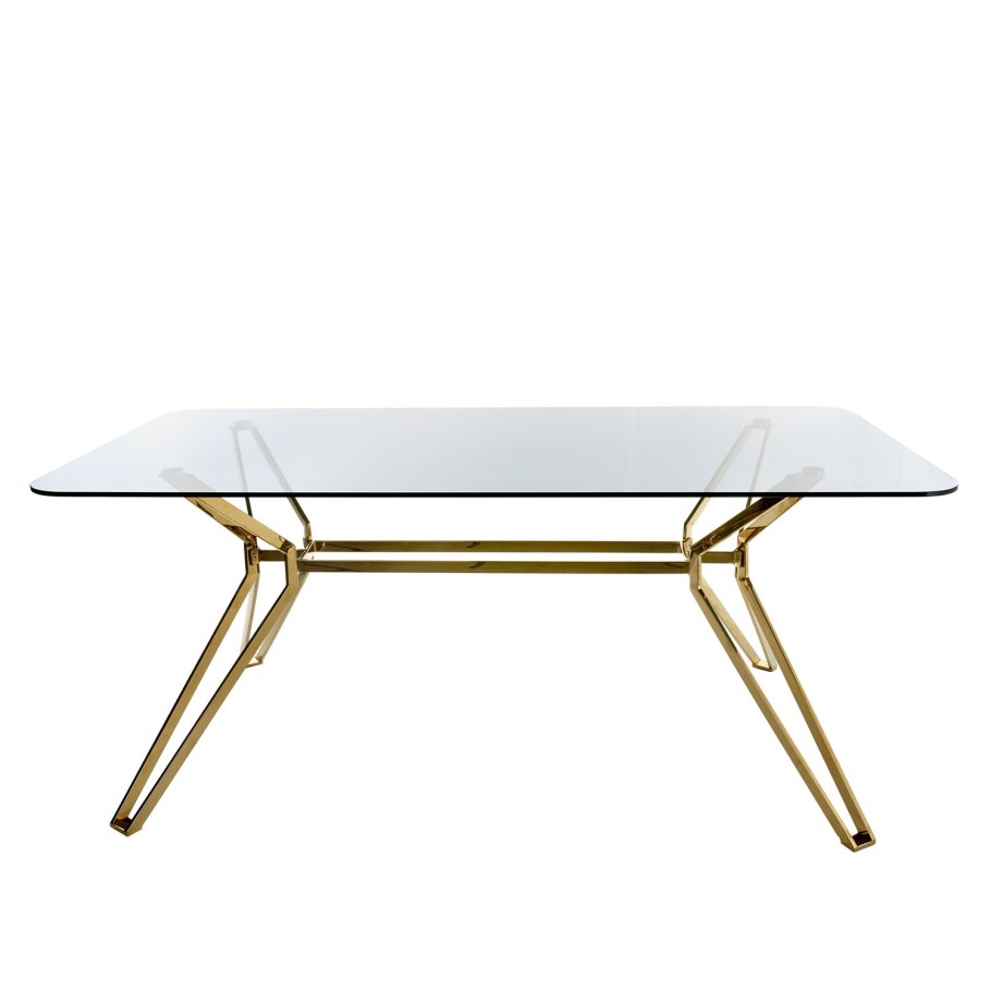 Узкий обеденный стол