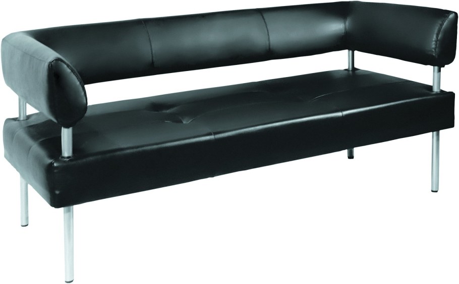 Офисный диван кушетка черный