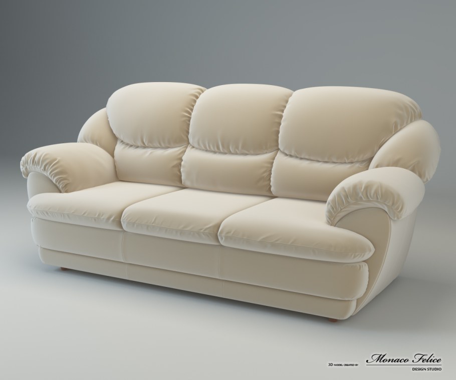 Диван Клаус 3 д модель