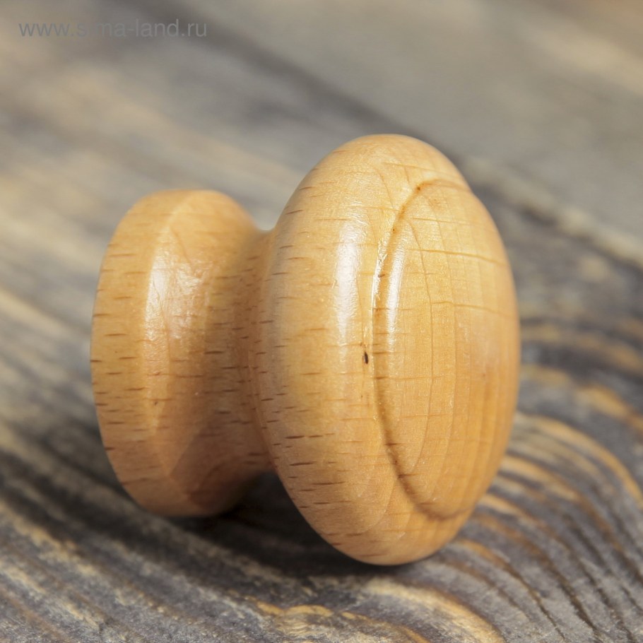 Ручка мебельная кнопка "Taranto", старый никель (старое серебро)