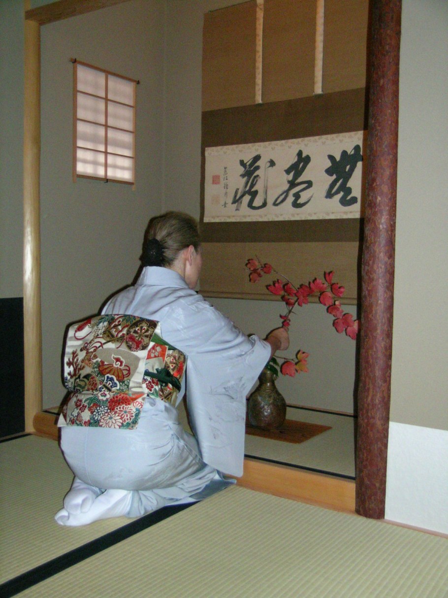 Икебана в интерьере