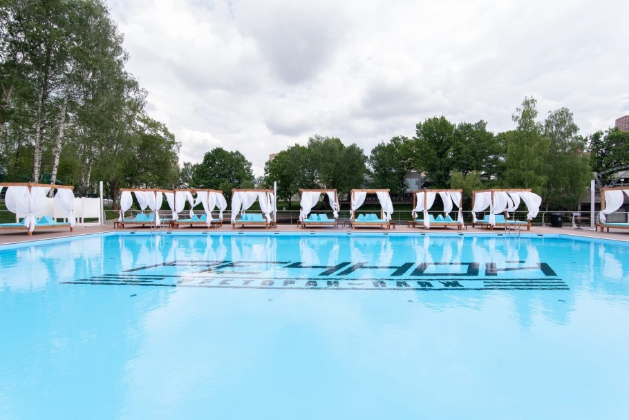 ВДНХ пляжная зона с бассейнами