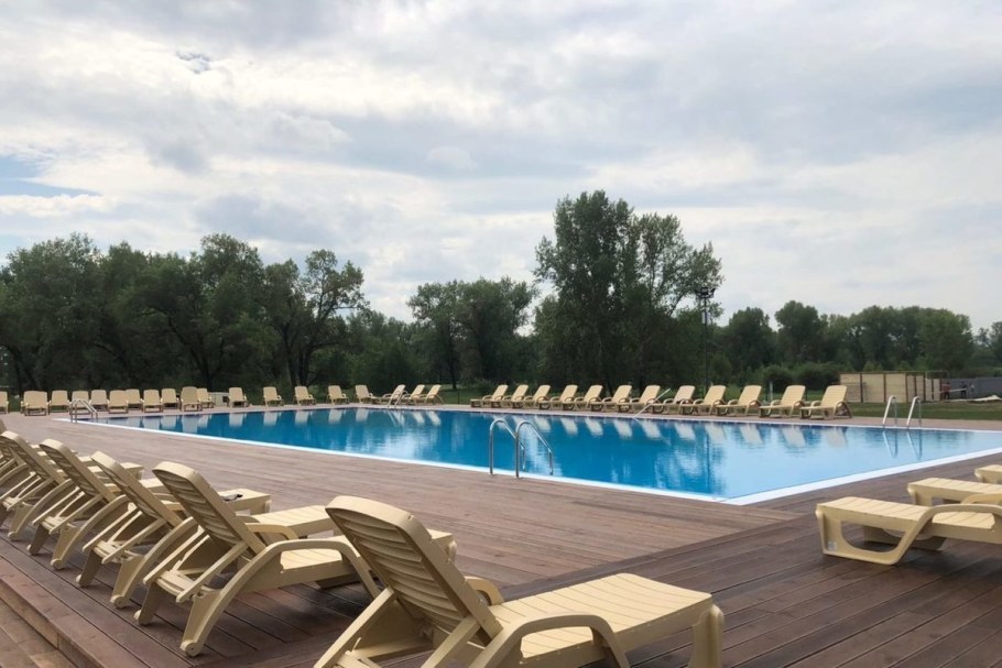 Бассейн на острове Татышева Красноярск