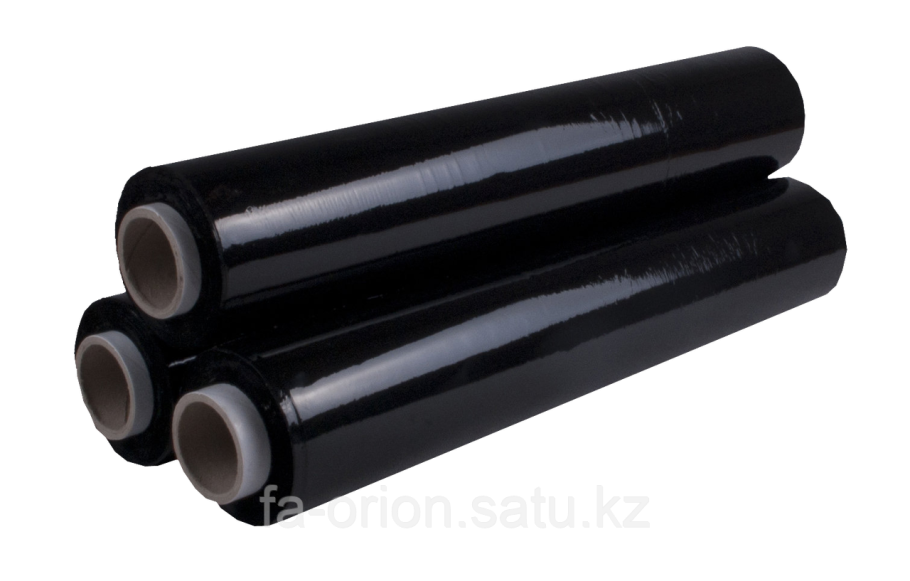 Пленка стрейч черная 500мм, 20мкм (2кг)