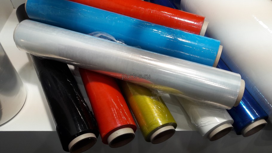 Стрейч пленка цветная