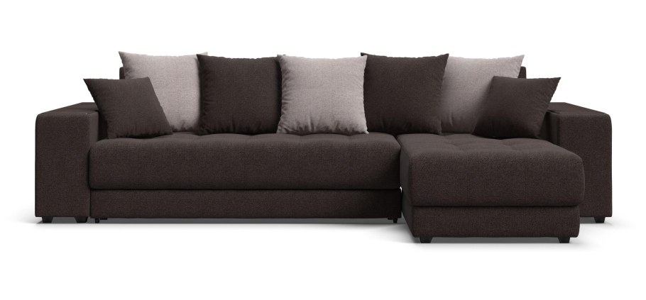 А0011412673 - диван угловой Дубай Brown еврокнижка