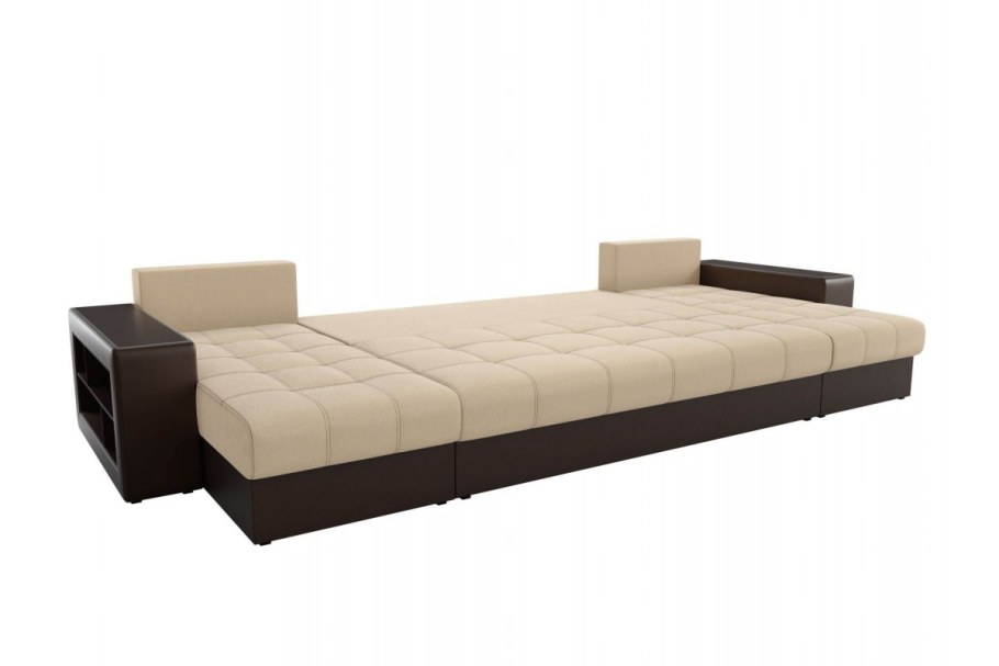 Угловой диван Дубай рогожка Malmo шоколад