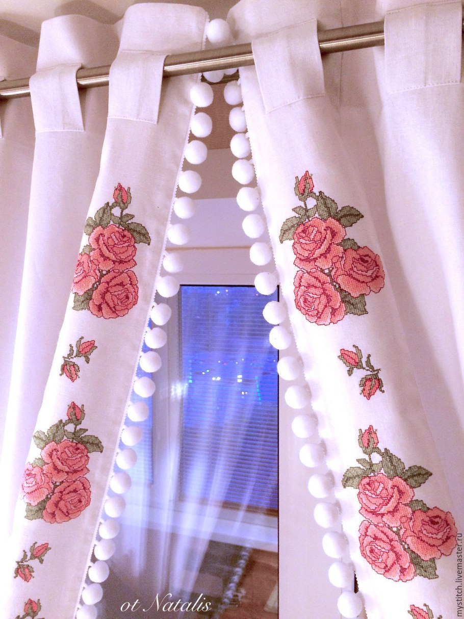 Шторы в деревенском стиле