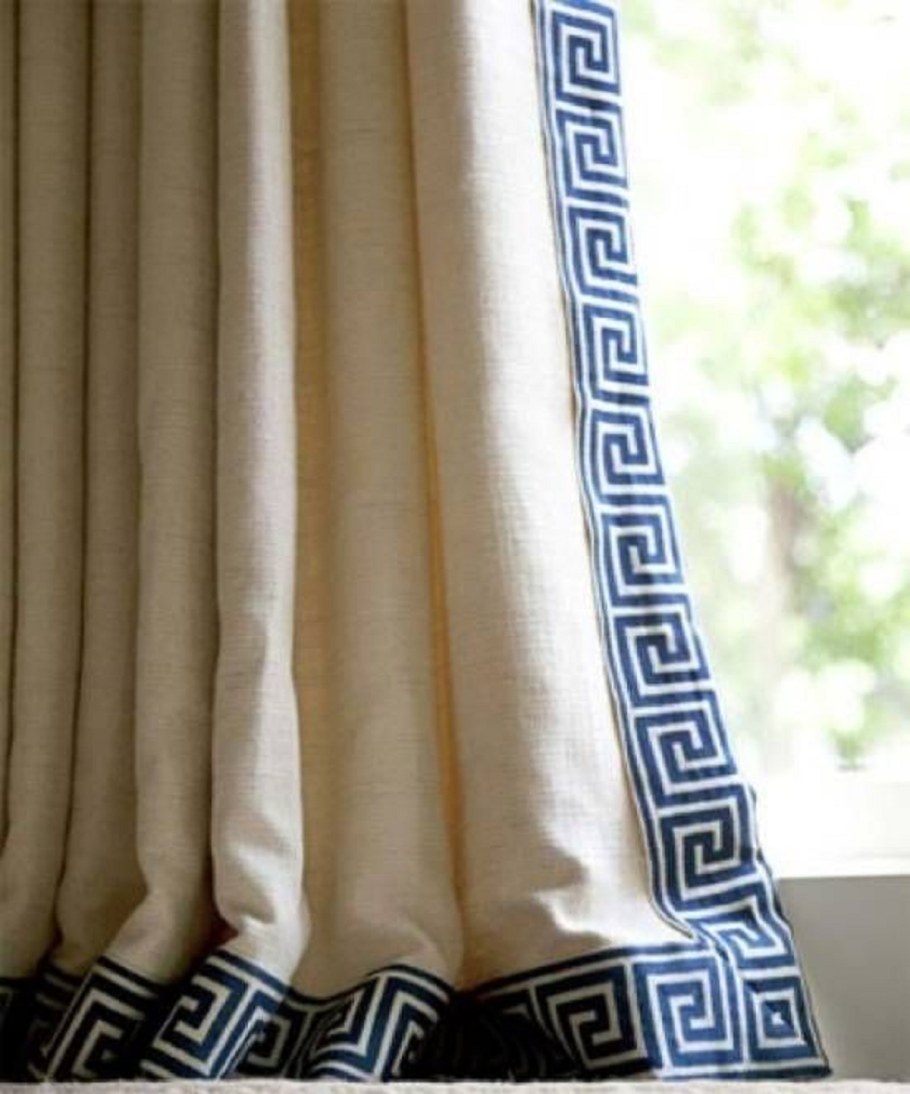 Шторы с греческим орнаментом