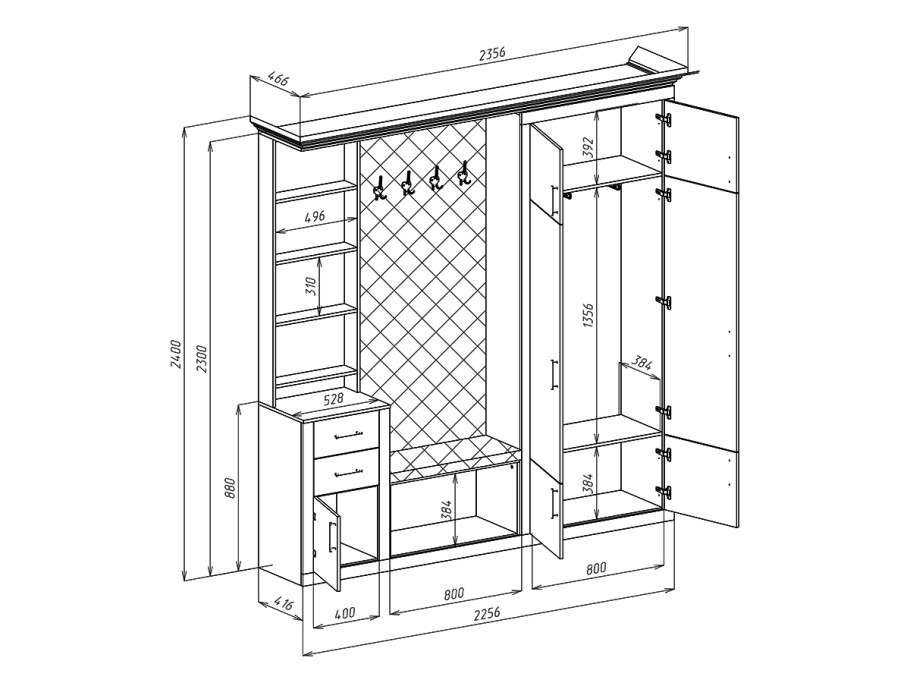 Прихожая Бостон хофф