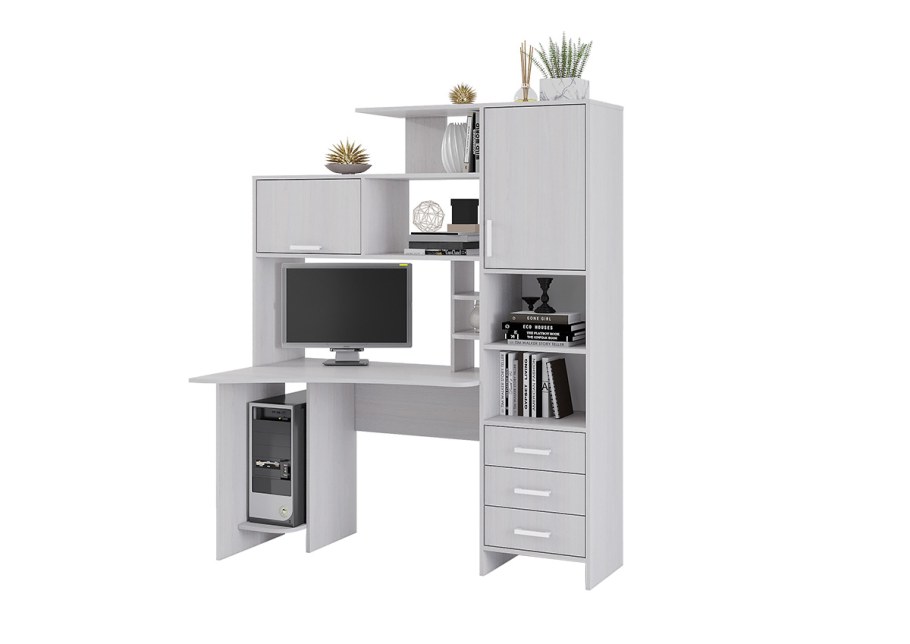 Стендмебель стол компьютерный №5 ясень