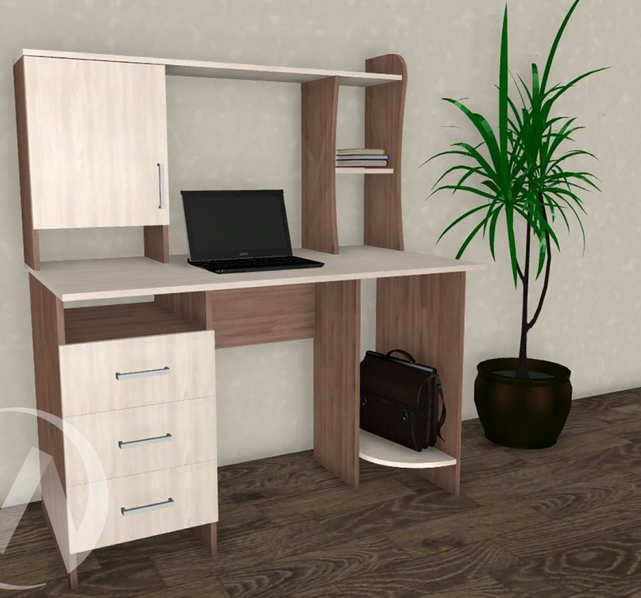 Стол 6 Стендмебель ясень шимо светлый