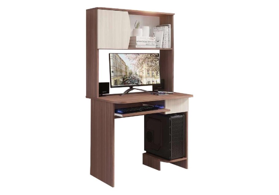 Стол письменный Сити венге/белфорт