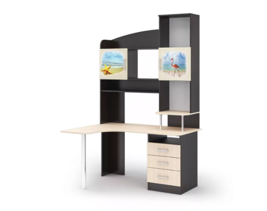 Стол компьютерный №3 (венге/белфорт)