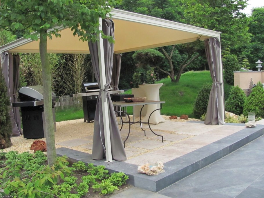 Навесы на дачном участке