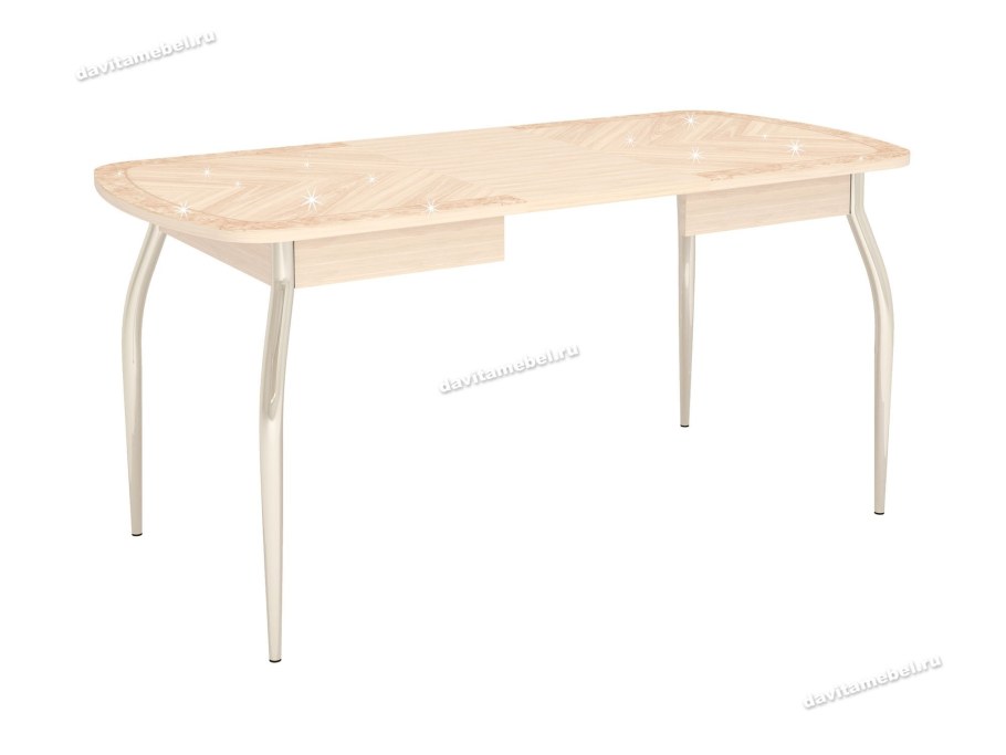 Стол обеденный Орфей 30.10 дуб Кобург