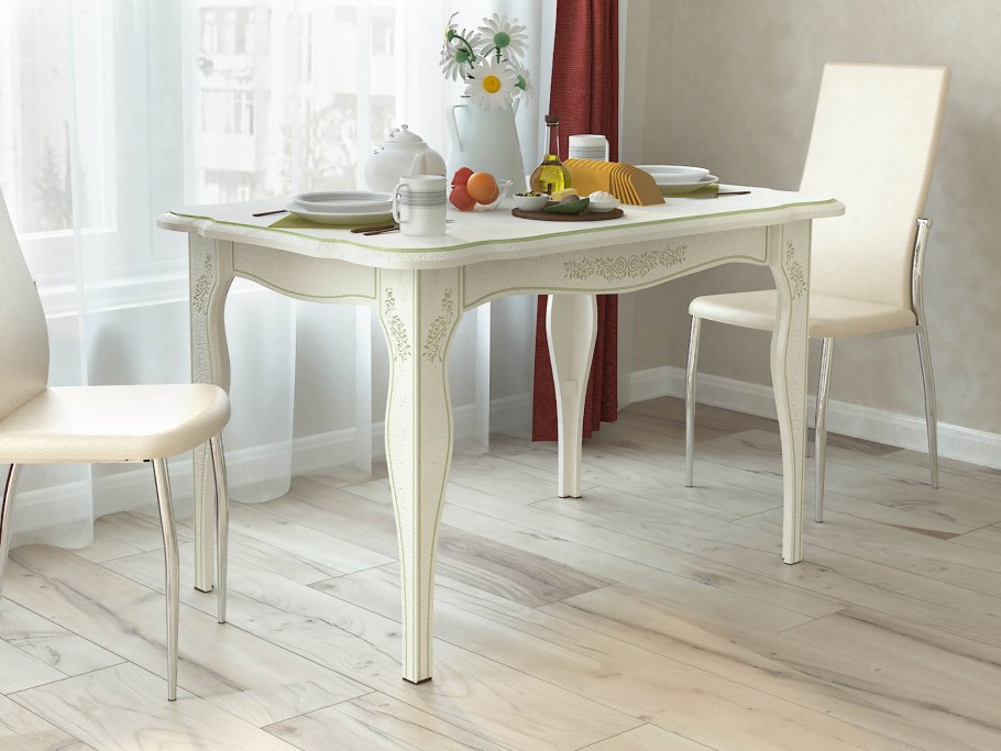 Стол Орфей 34 премиум крем