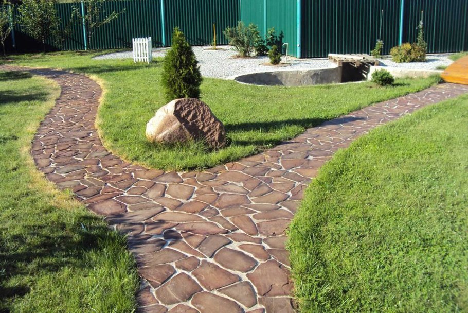 Мощение песчаником