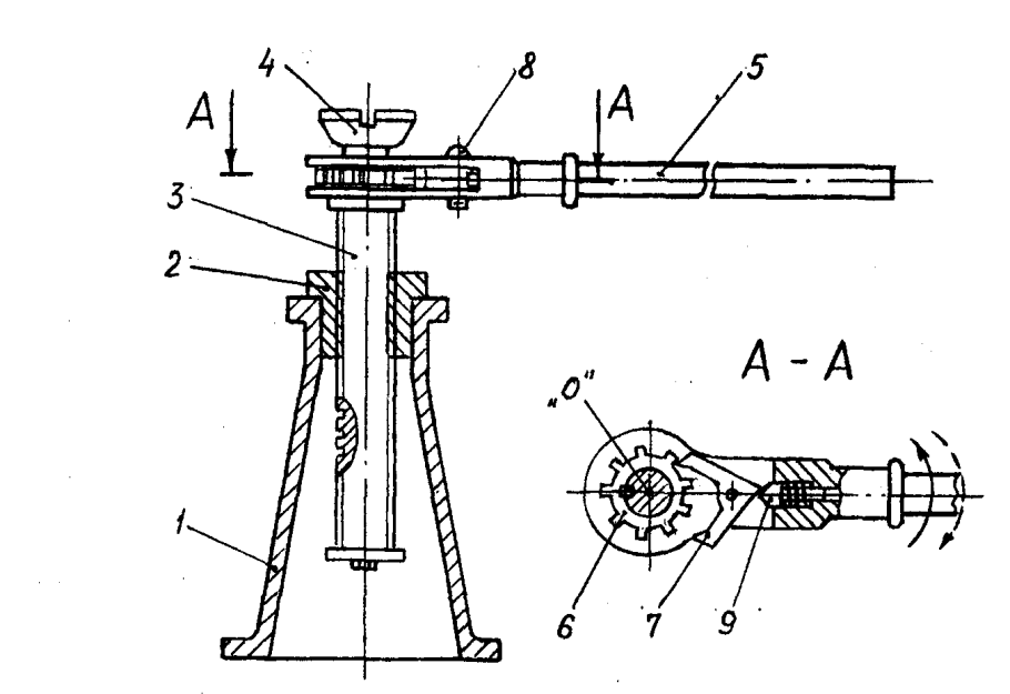 Сборочный чертеж домкрата винтового