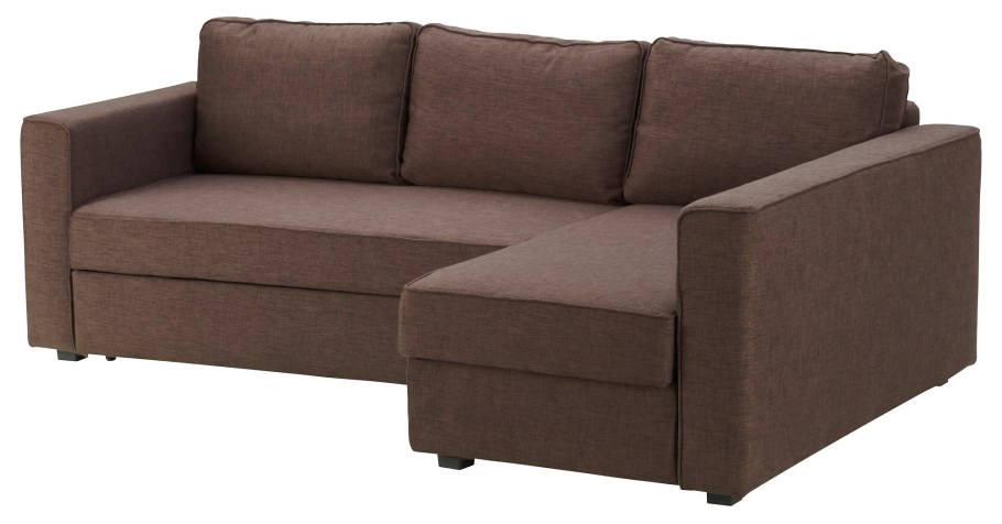 Диван икеа угловой коричневый монстад