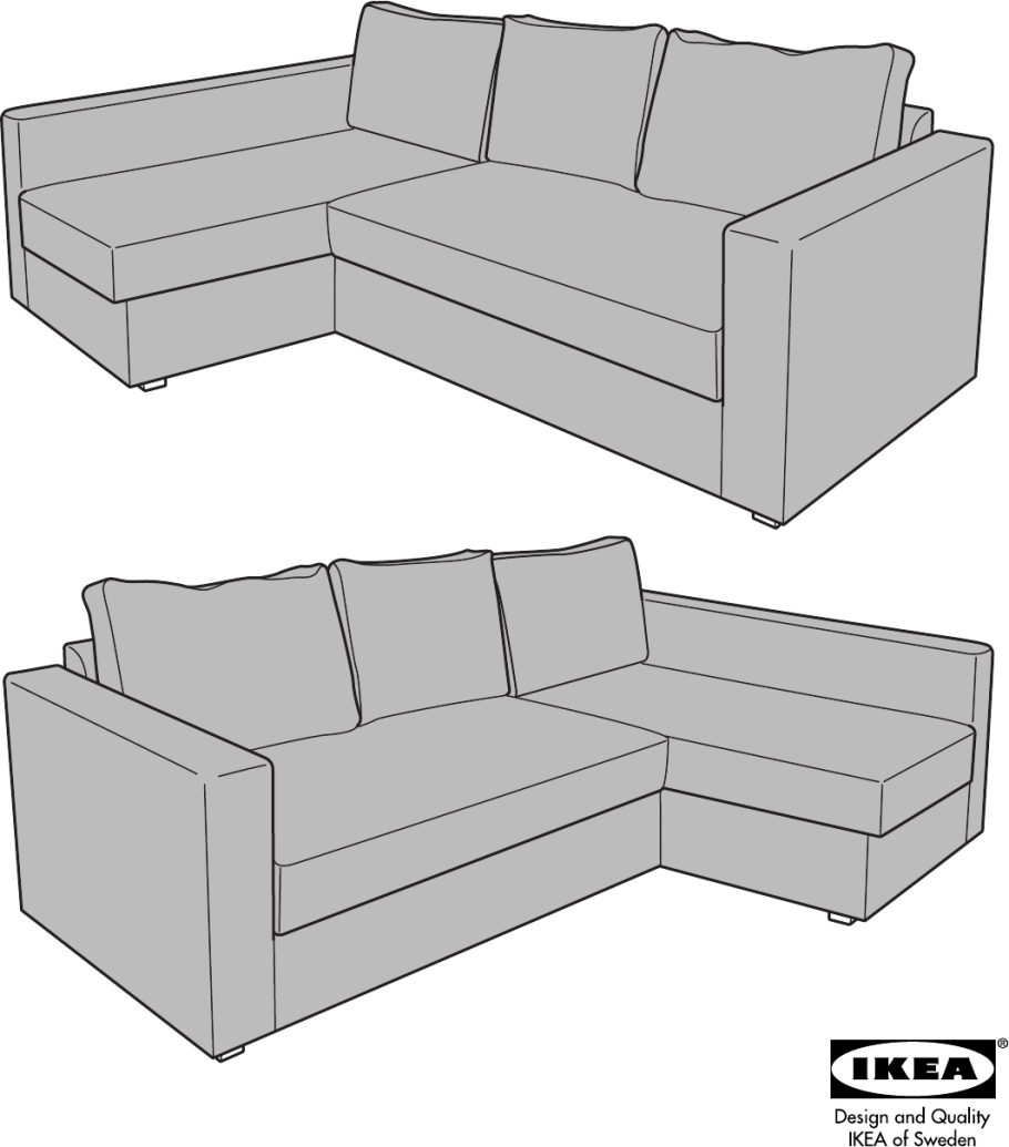 Диван ikea монстад