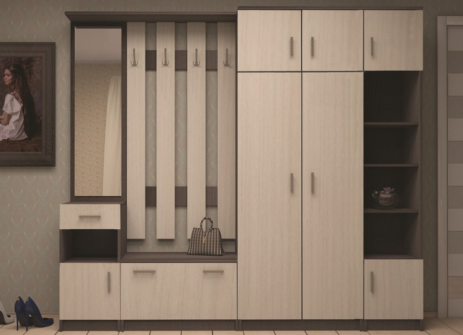 Прихожая Машенька 02 дуб белфорд