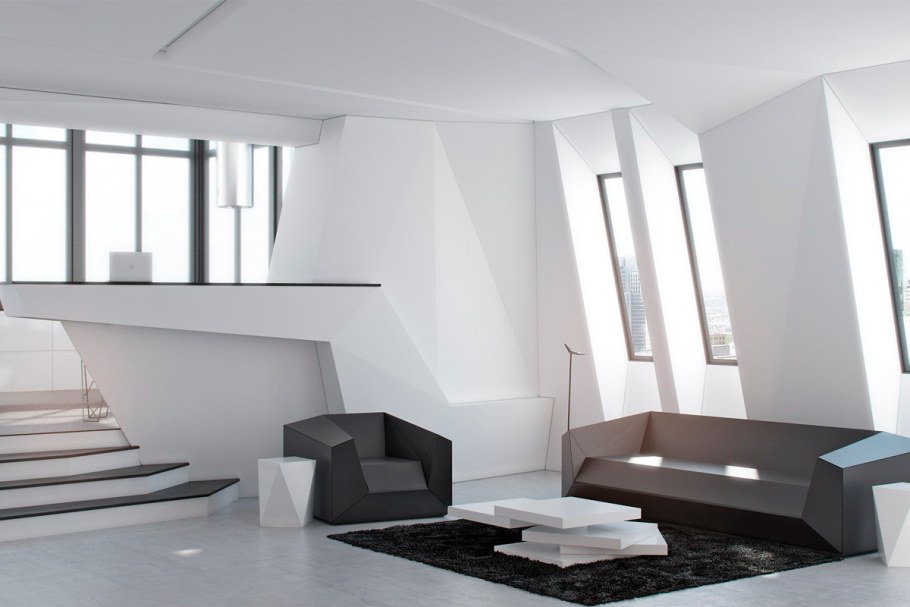 Футуристический стиль в интерьере