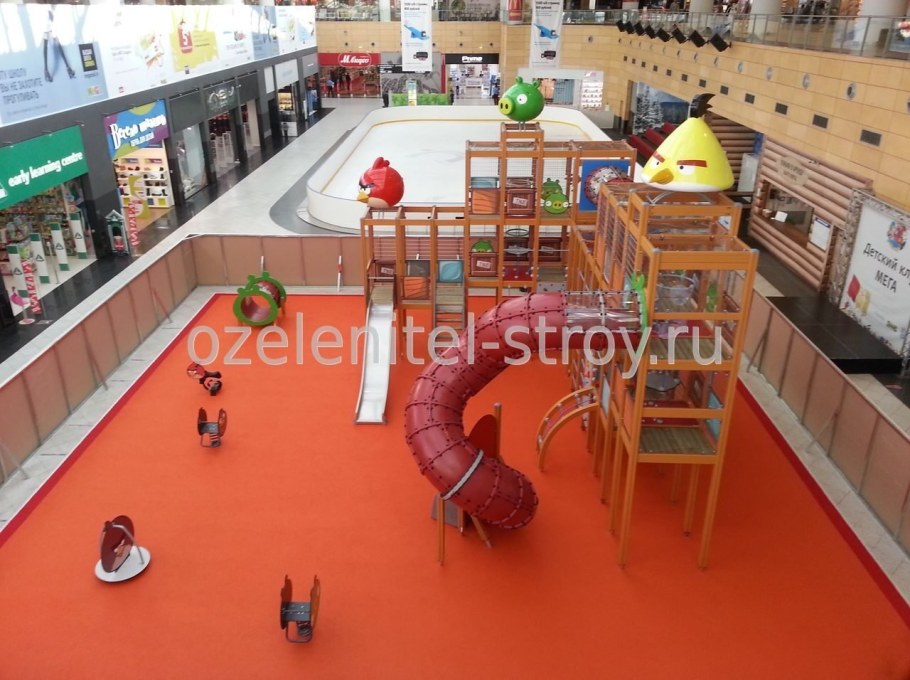 Мега белая дача детская игровая площадка