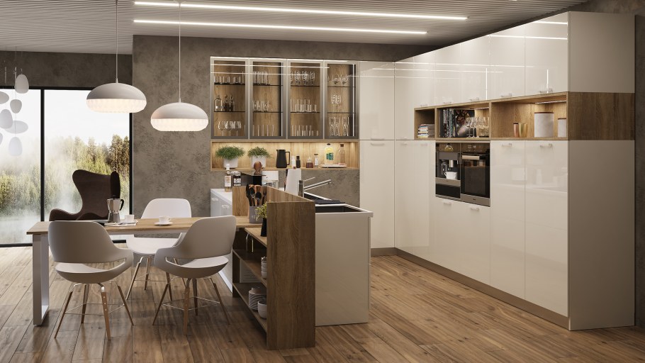 Кухни из массива фабрика Zetta