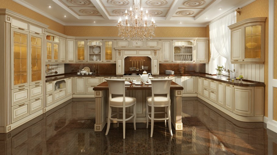 Кухни из массива фабрика Zetta