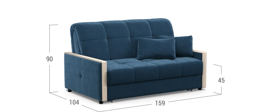 Диван-кровать Аккорд 120 аккордеон