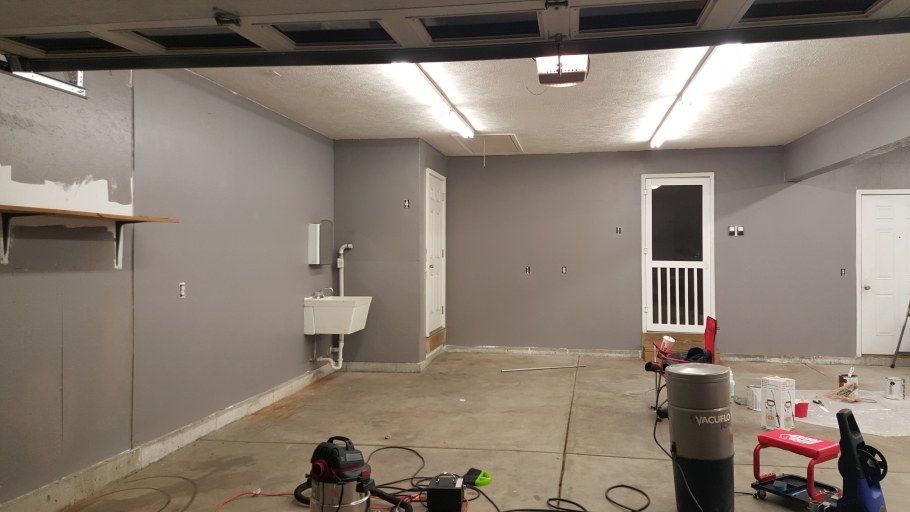 Отделка гаража