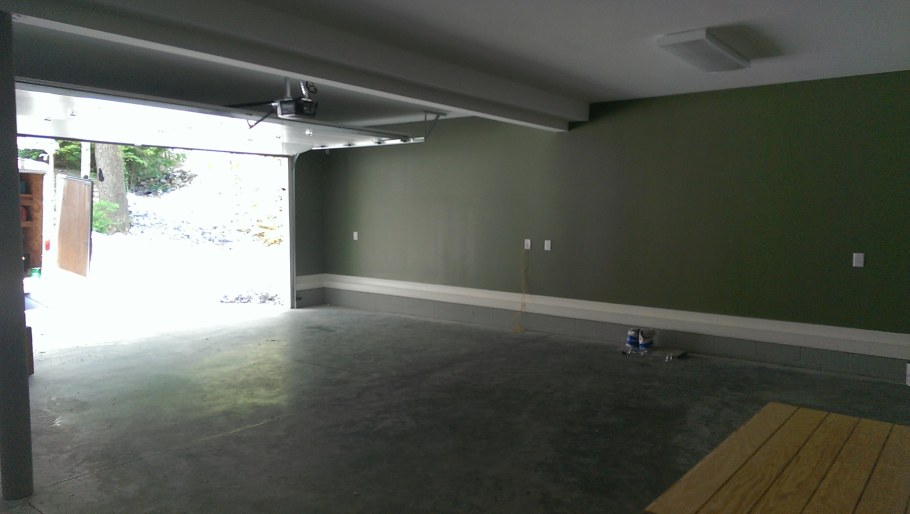 Подземный гараж отделка