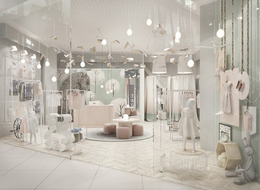 Интерьер детского магазина