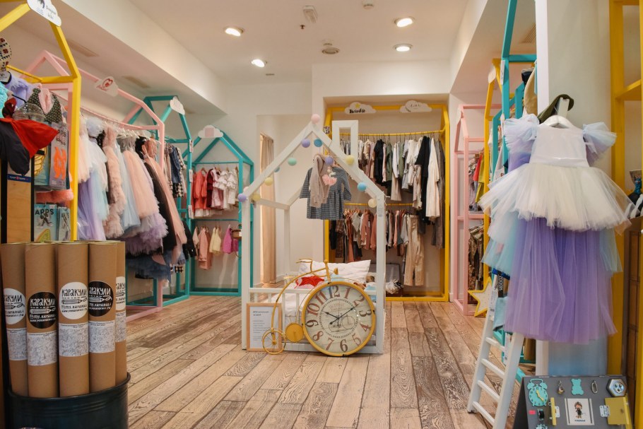 Салон Нижнего белья интерьер