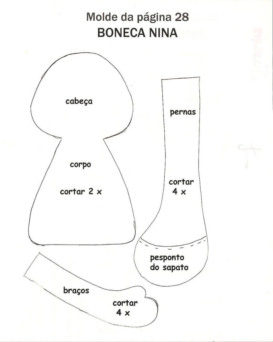 Кукла Тильда Снеговик выкройки в натуральную величину