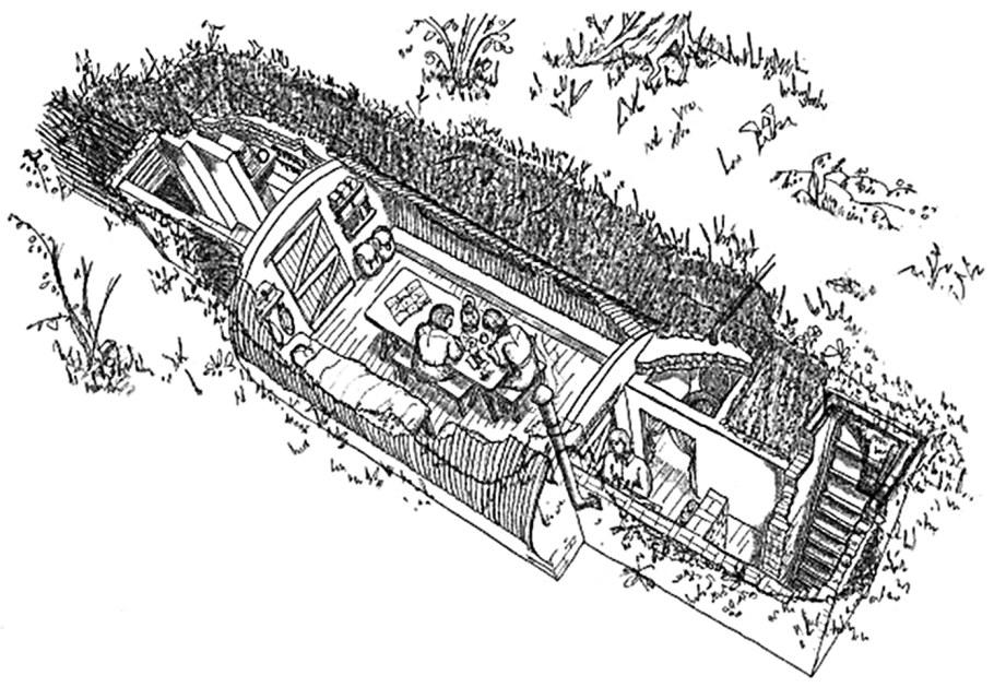 Подземный бункер план