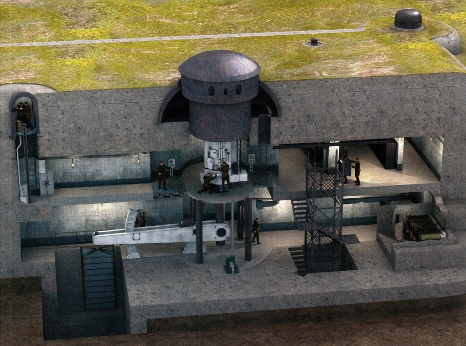 Линия Мажино орудия