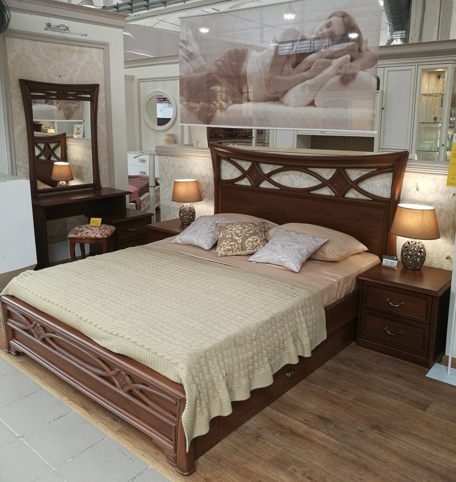 Кровать 1400*2000 Камилла Шатура