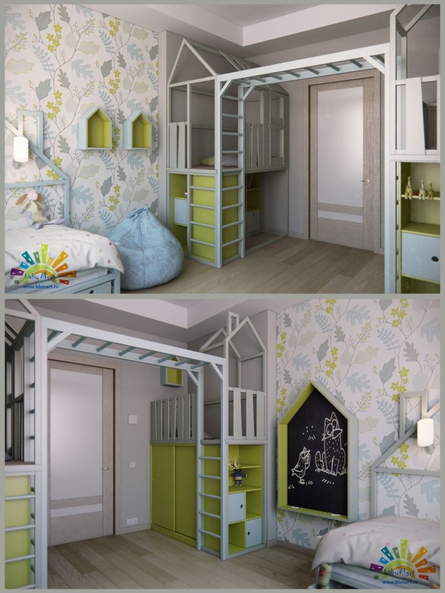 Детский уголок в спальне