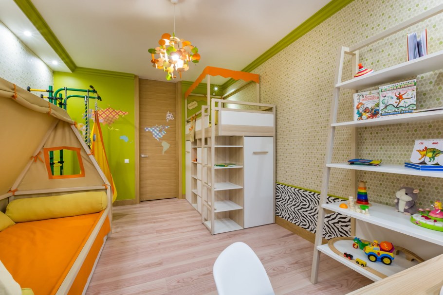 Обустройство детской комнаты для ребенка 3 лет