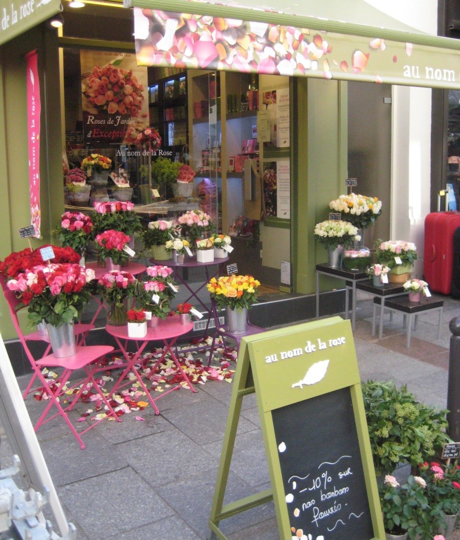 Интерьер цветочного магазина