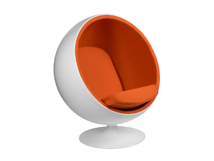 Прозрачный стул качалка